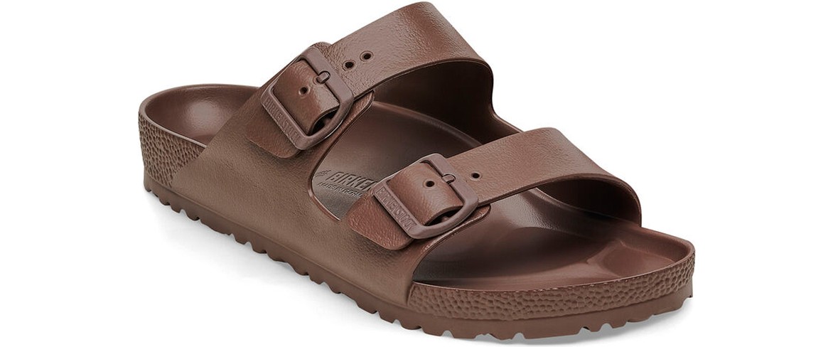 Birkenstock Arızona Eva Çift Bantlı Erkek Kahverengi Terlik 1027328 görsel 5