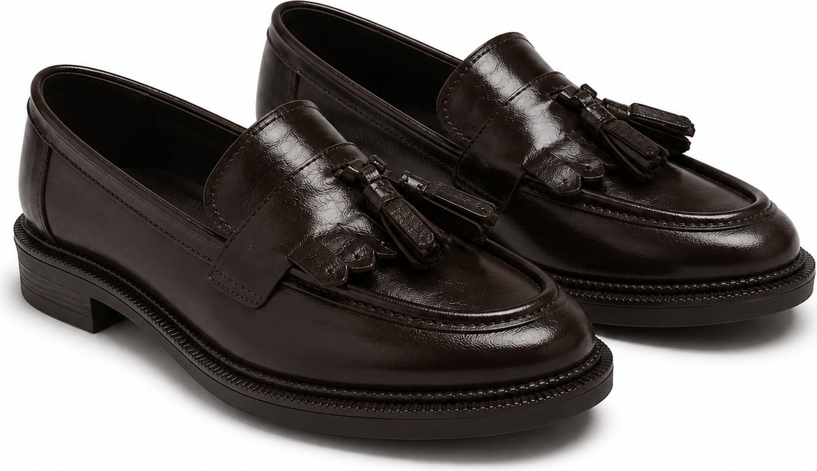 Patron Shoes Kadın Püskül Detaylı Loafer Ayakkabı, Günlük Şık ve Klasik Model