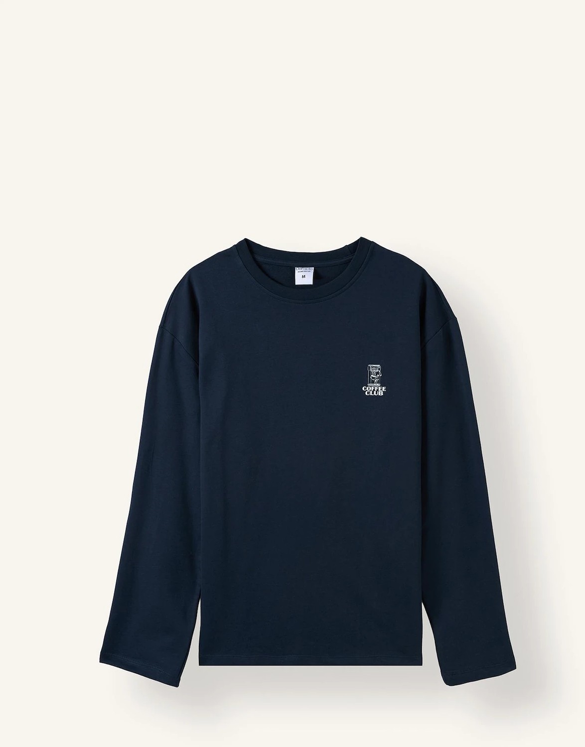 DeFacto %100 Pamuk Regular Fit Bisiklet Yaka Uzun Kollu Baskılı Üst Çizgili Alt Pijama Takımı H9320AX26AU görsel 2