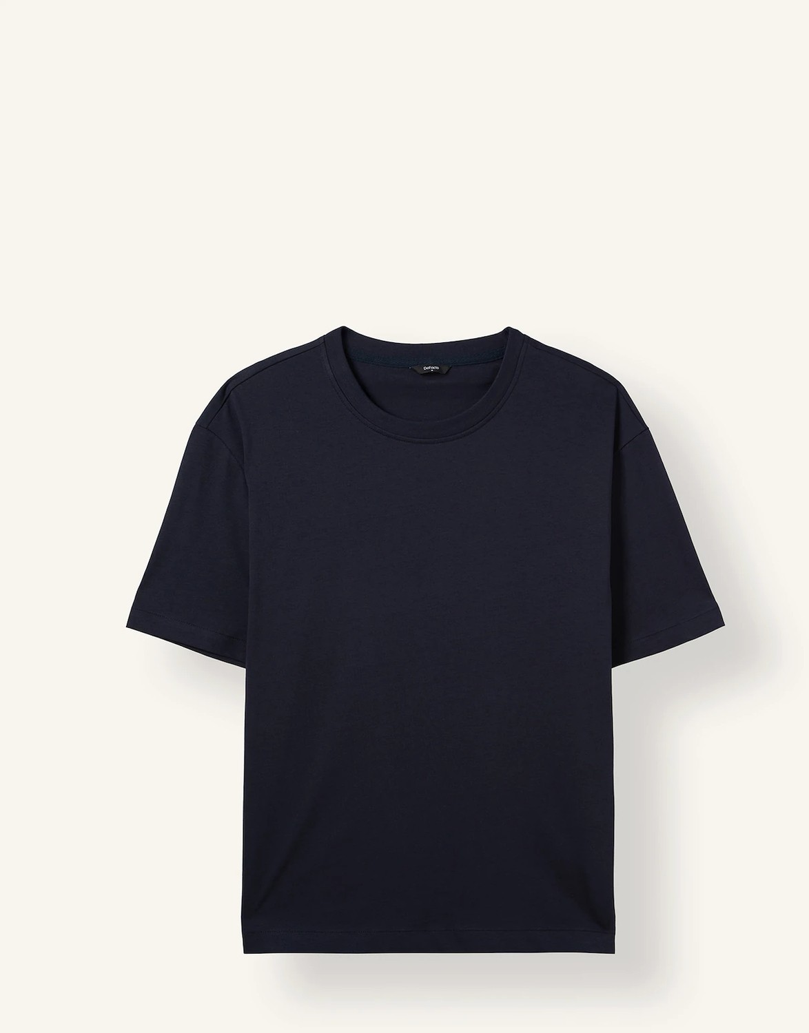 DeFacto %100 Pamuk Oversize Bisiklet Yaka Basic Kısa Kollu Tişört E6885AXNS