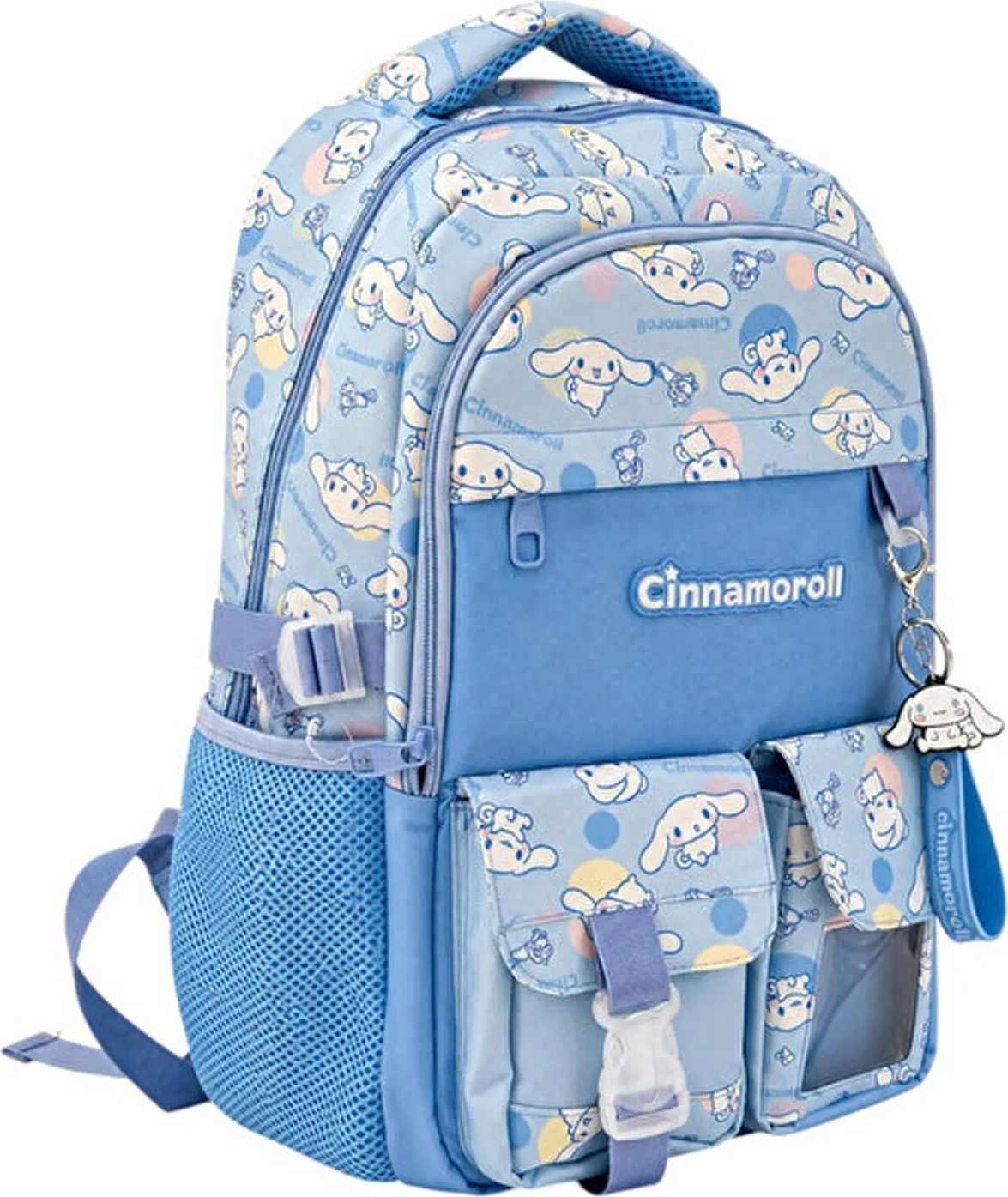 Cinnamoroll Mavi Kız Çocuk Sırt Çantası 3655-CINNAMAROL Okul Çantası