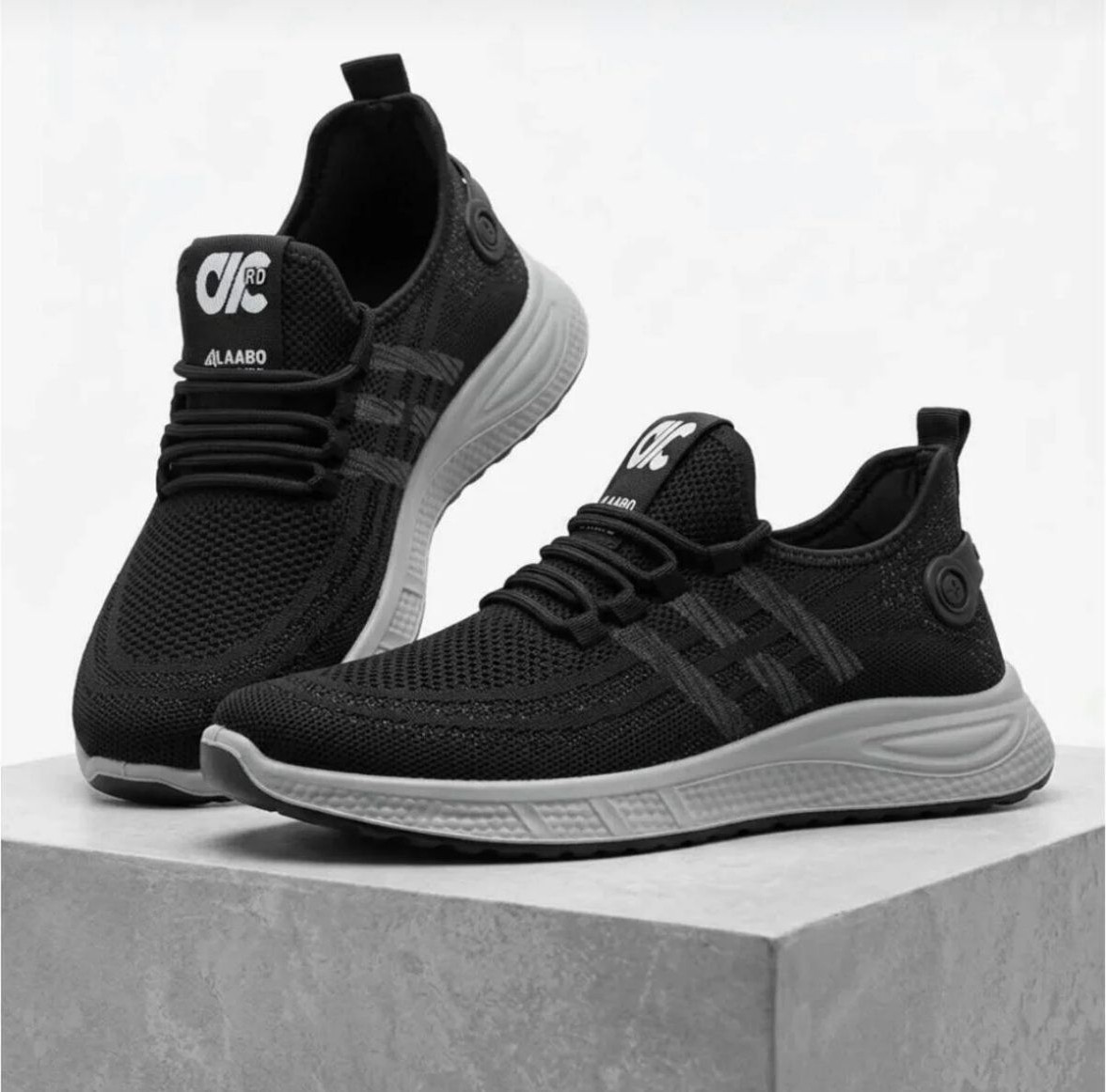 Tartar Ayakkabı Erkek Triko Hafif Bağsız Koşu Yürüyüş Günlük Sneaker Spor Ayakkabı