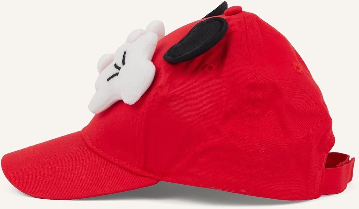 Die Grup Defacto Dısney Mickey & Minnie 3D 3D Pamuklu Cap Kırmızı Şapka Kız Çocuk G2786A826SM görsel 4