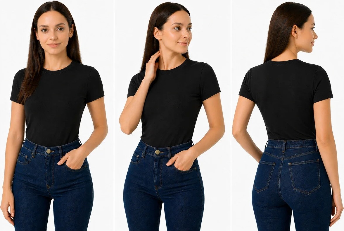 İngegno Body Bisiklet Yaka Yarım Kol Vizkon Badi Acıkahve Renk
