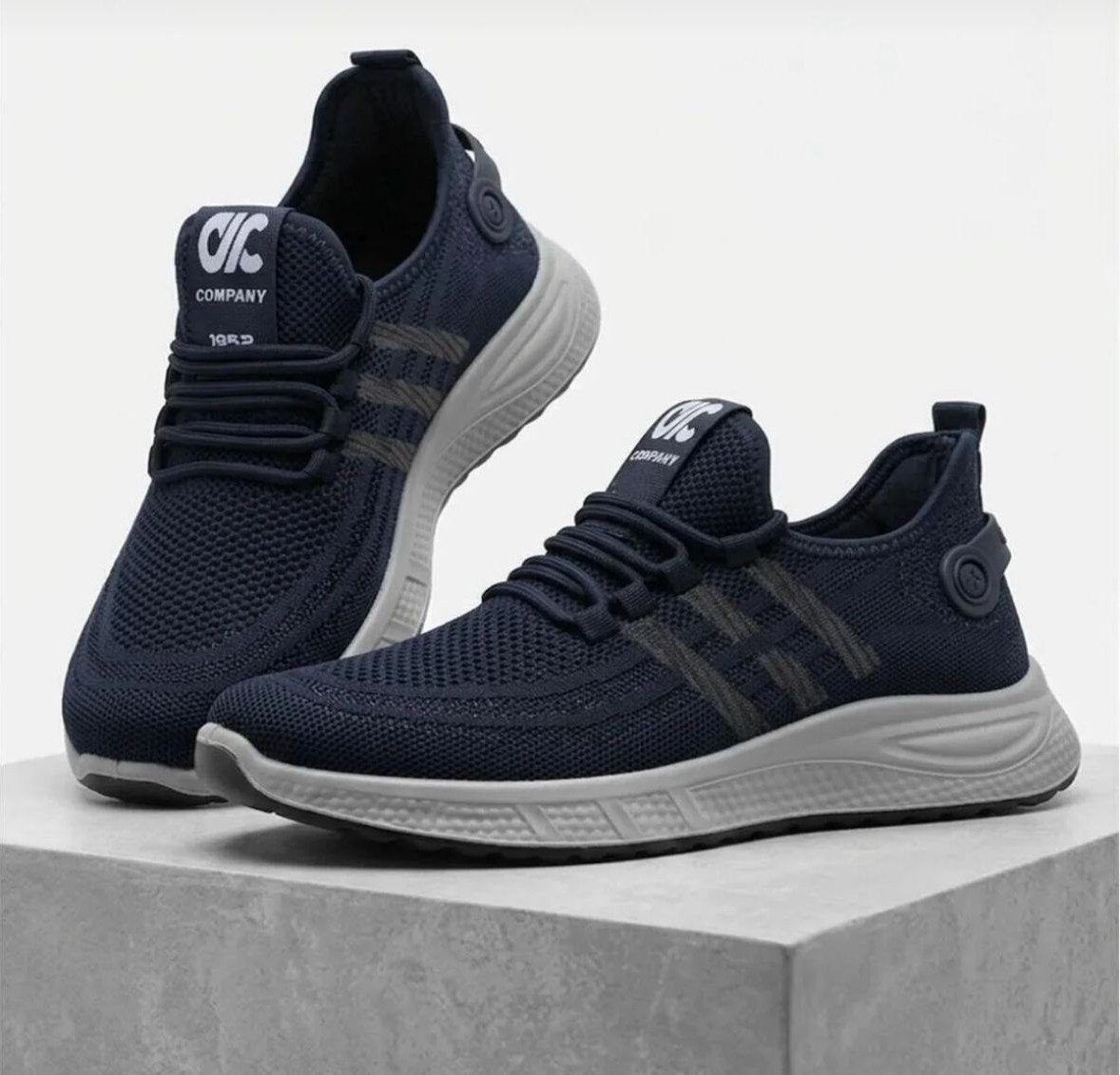 Tartar Ayakkabı Erkek Triko Hafif Bağsız Koşu Yürüyüş Günlük Sneaker Spor Ayakkabı