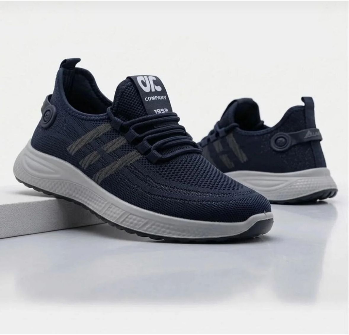 Tartar Ayakkabı Erkek Triko Hafif Bağsız Koşu Yürüyüş Günlük Sneaker Spor Ayakkabı görsel 7
