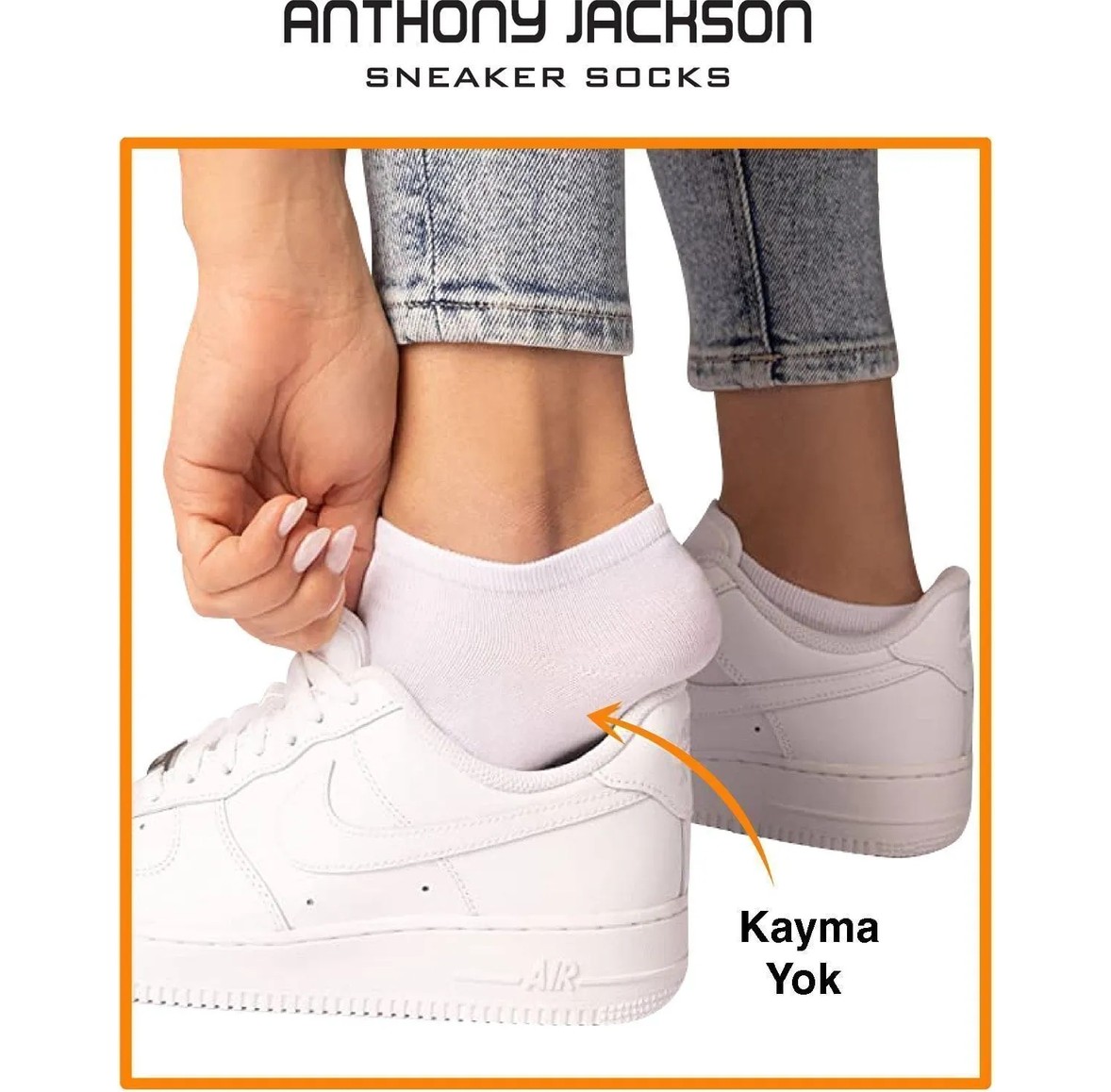 Anthony Jackson 10'lu Kutu Bambu Premium Dikişsiz Bay - Sneaker Çorap görsel 6