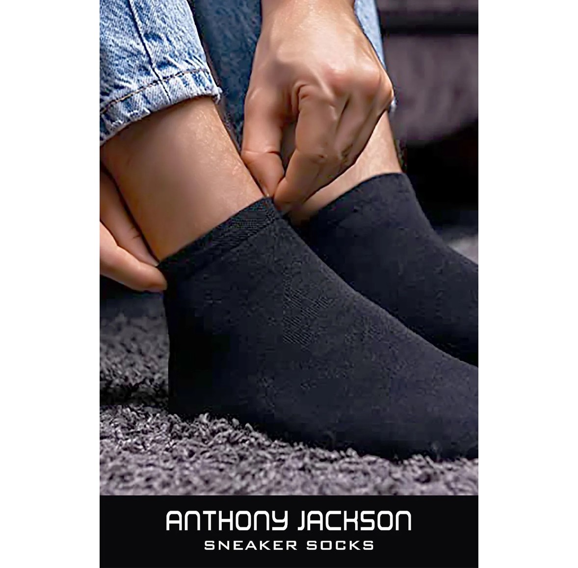 Anthony Jackson 10'lu Kutu Bambu Premium Dikişsiz Bay - Sneaker Çorap görsel 7
