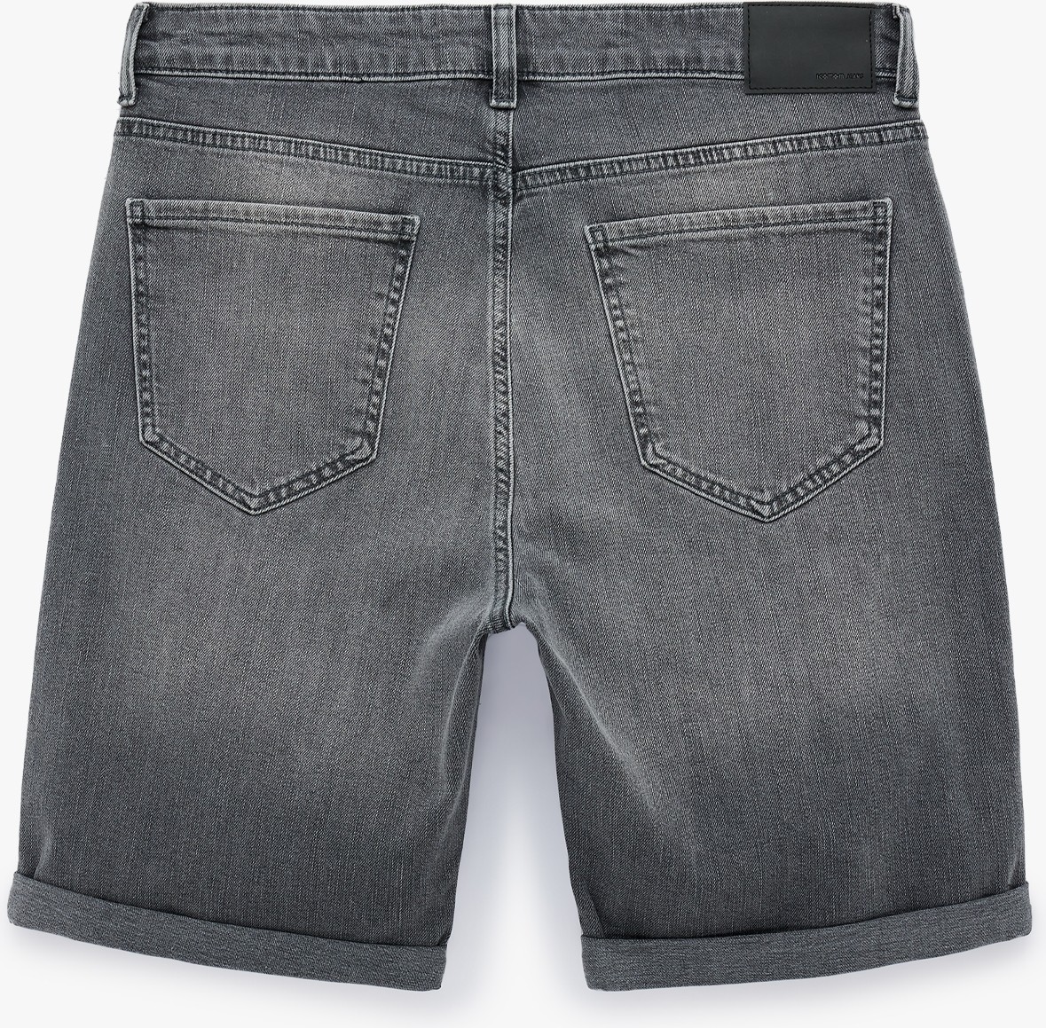 Koton Normal Bel Pamuklu Cepli Bermuda Slim Fit Jean Şort görsel 4