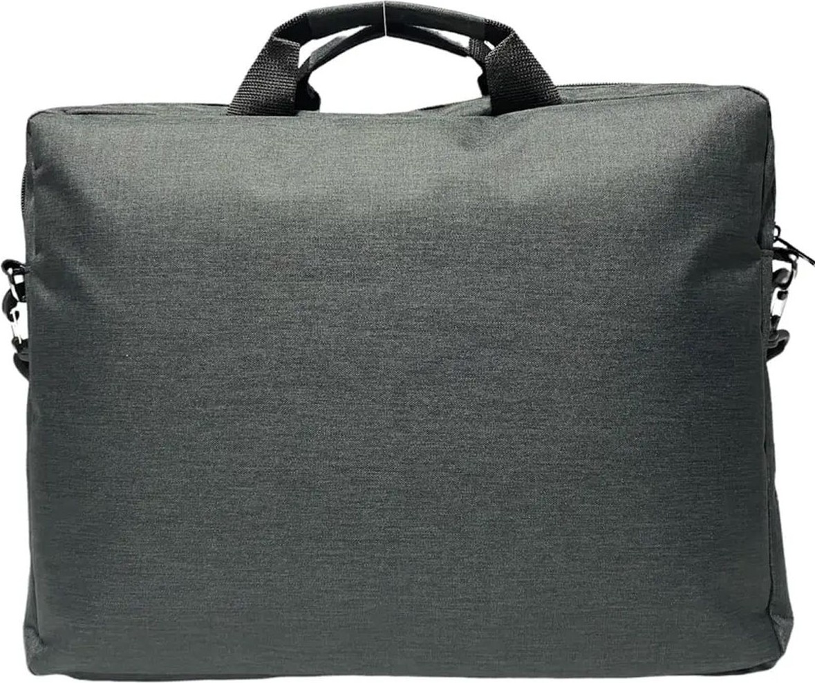 TechnoStation Techno Station Darbeye Karşı Korumalı 18,5 Inch Laptop Evrak Çantası Gri Bilgisayar Taşıma Çantası görsel 2