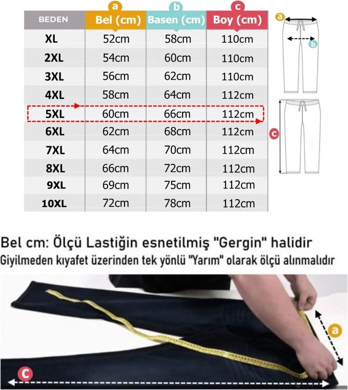Maruf Shop Kargo Cepli 100 Kilo-180 Kilo Arası Için Uygun Erkek Büyük Beden Gabardin Pantolon görsel 7
