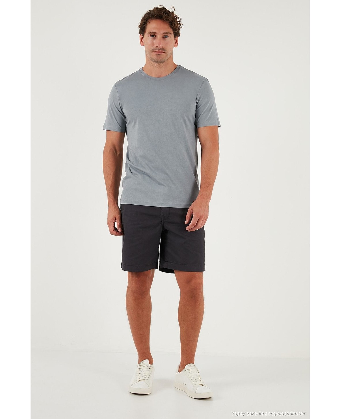 Buratti Pamuklu Regular Fit Bisiklet Yaka 5'li Paket T Shirt Erkek T Shirt 59020204S5 görsel 6