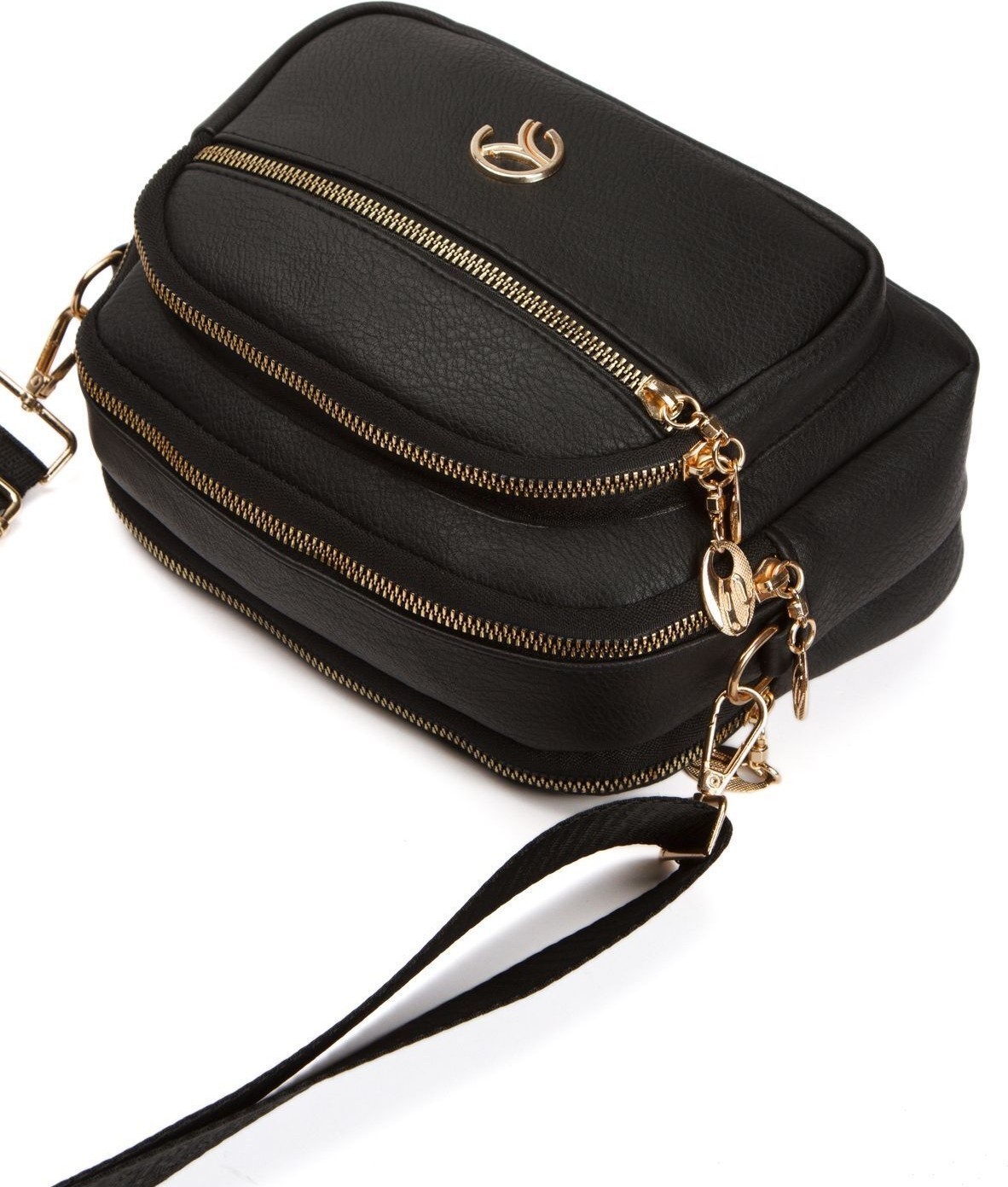 Adelina Bags Kadın Çapraz Askılı Günlük Siyah Omuz Çantası görsel 8