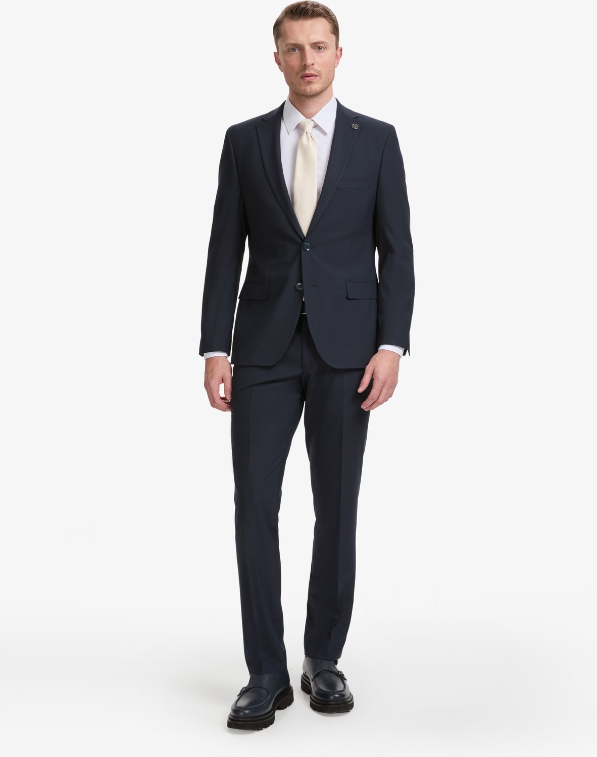 Pierre Cardin Erkek Siyah Slim Fit Takım Elbise 50325155-VR046