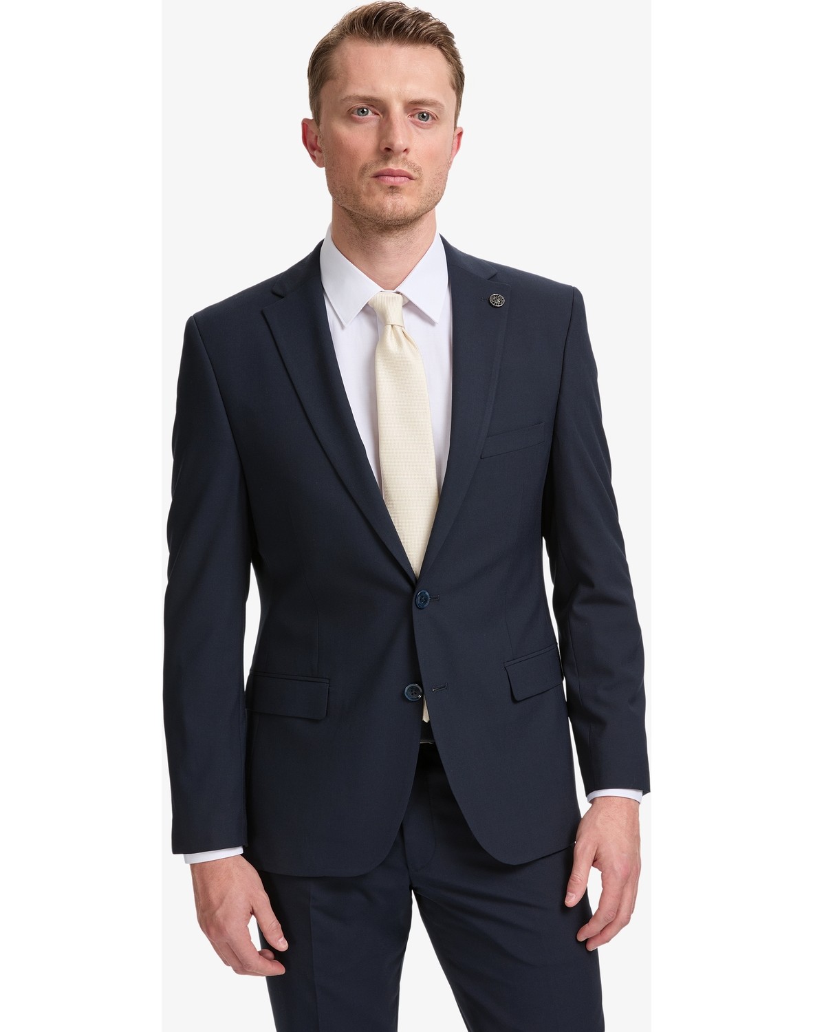 Pierre Cardin Erkek Siyah Slim Fit Takım Elbise 50325155-VR046 görsel 4