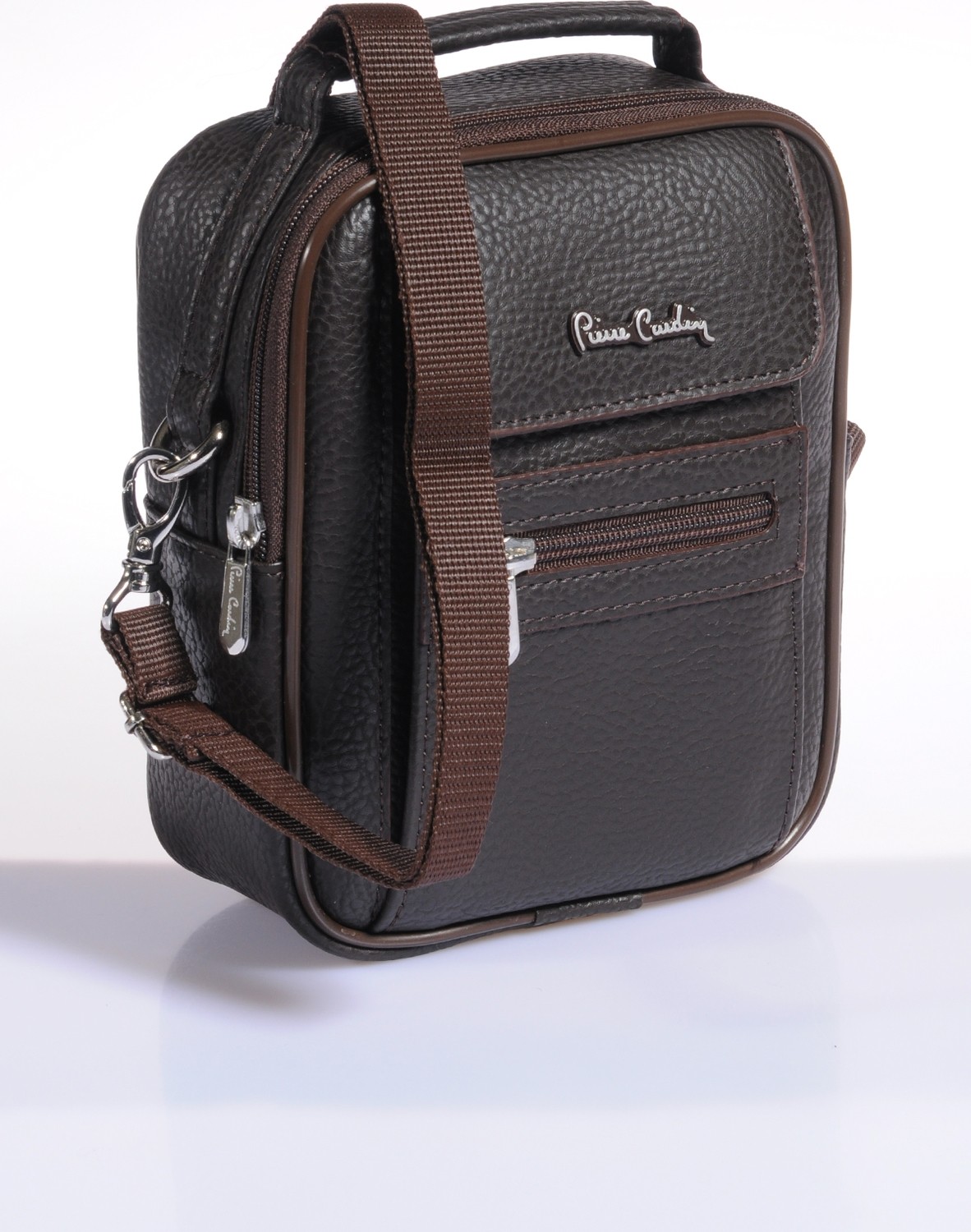Pierre Cardin Kahverengi Erkek El Çantası 01Pc001422 Şık Görünüm ve Ergonomik Tasarım görsel 5