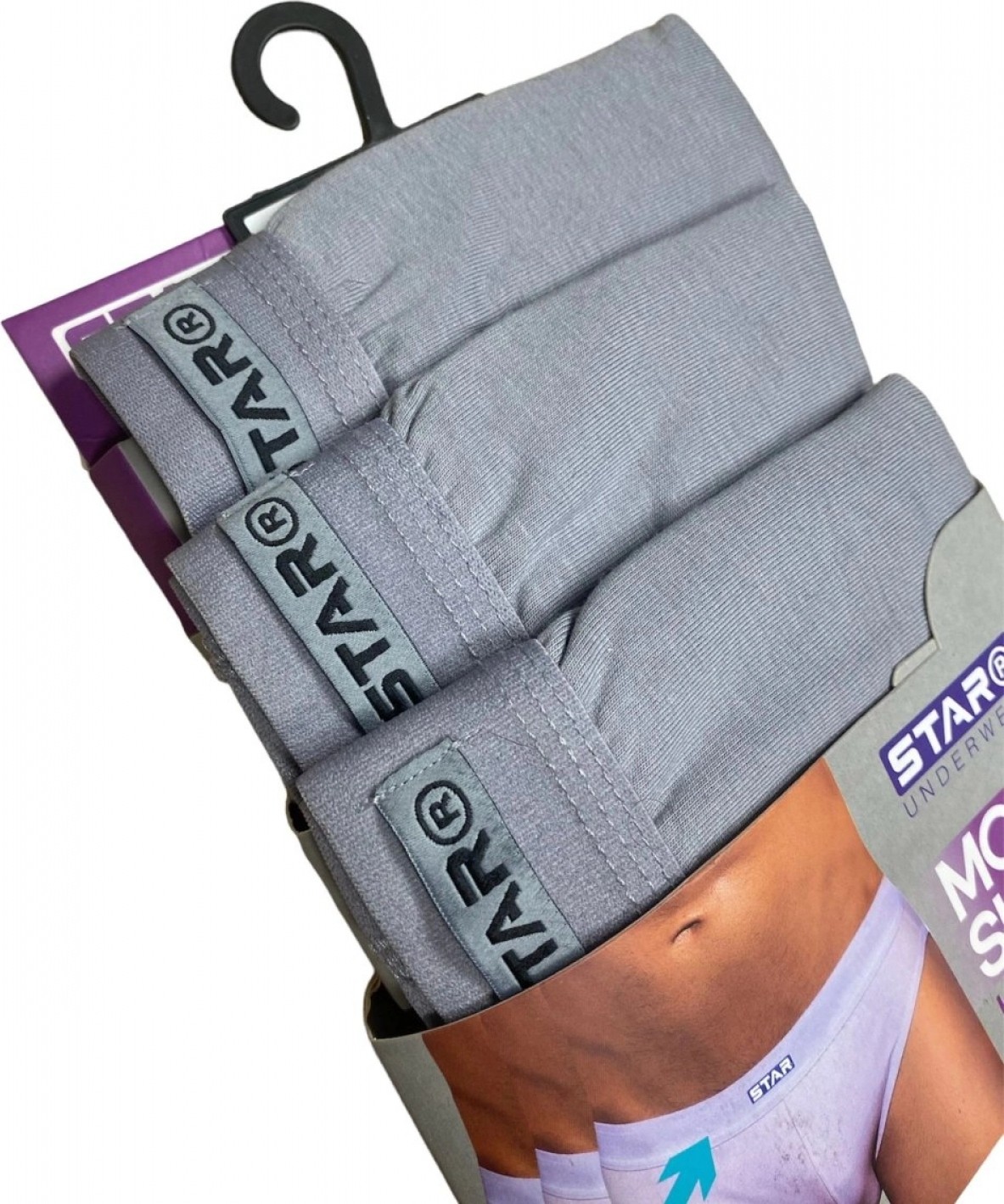 Pileli Store Star 109 Erkek 3'lü Modal Slip görsel 4
