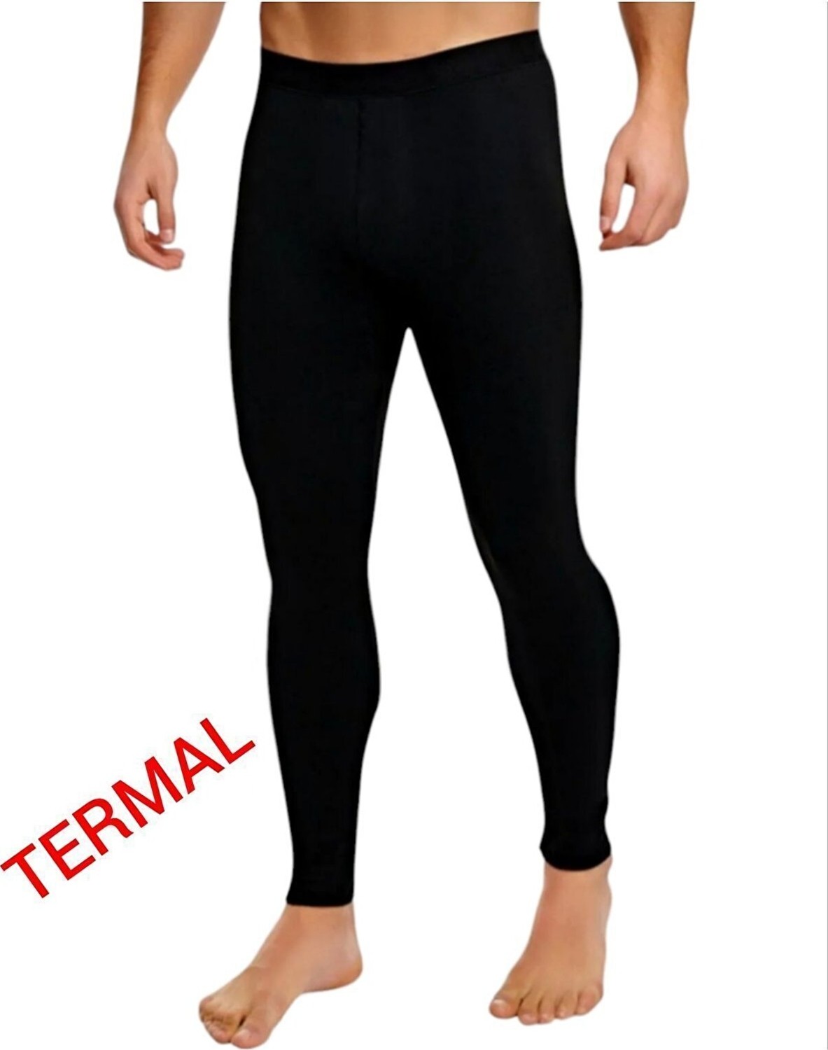 Pera Fitol Termal Uzun Sporcu Taytı Siyah Unisex