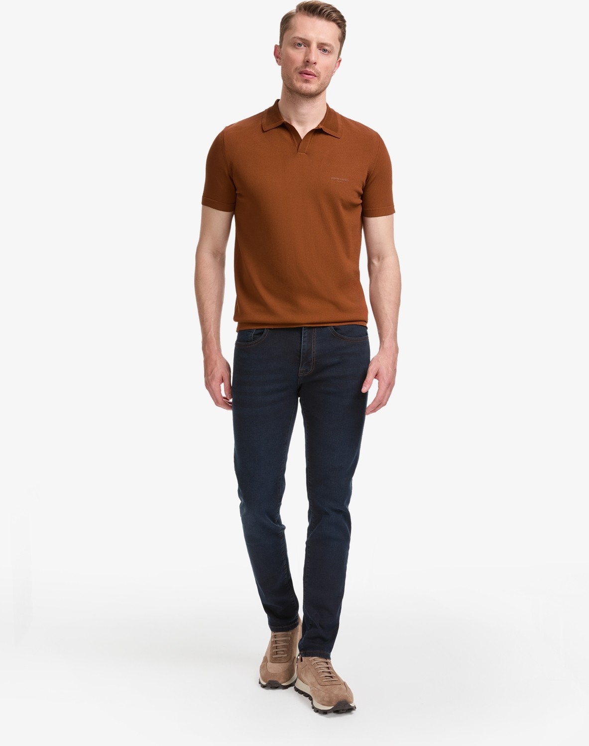 Pierre Cardin Erkek Koyu Lacivert Slim Fit Jean Pantolon 50327853-VR100
