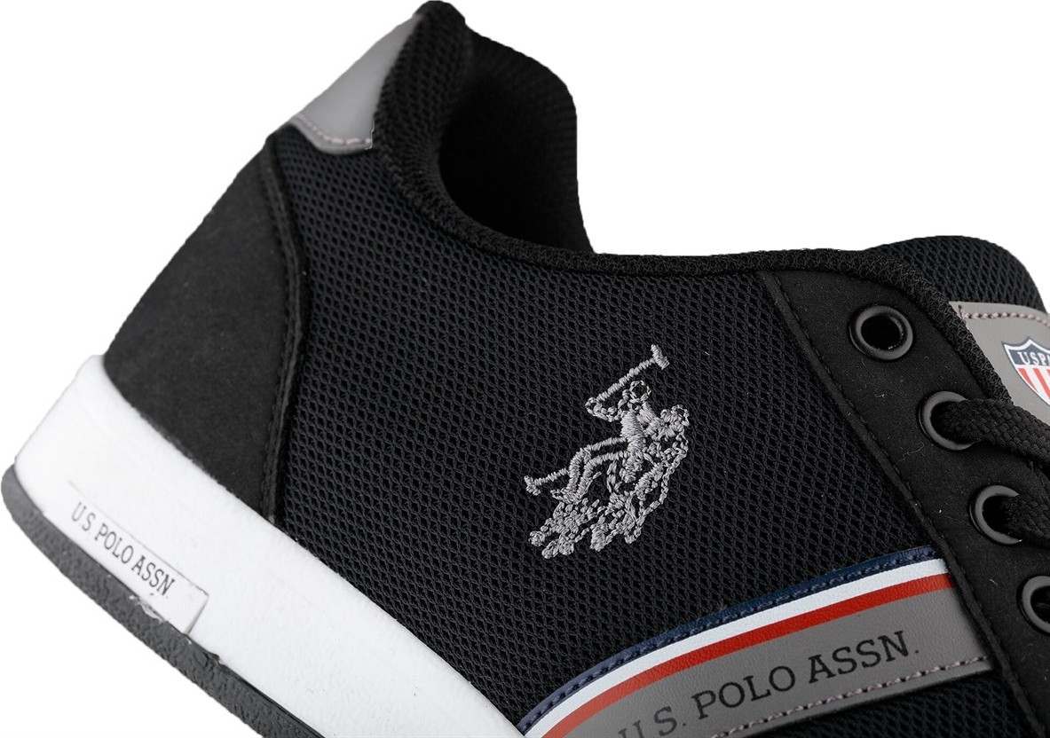 U.S. Polo Assn. Kares 3fx Siyah Erkek Sneaker görsel 5
