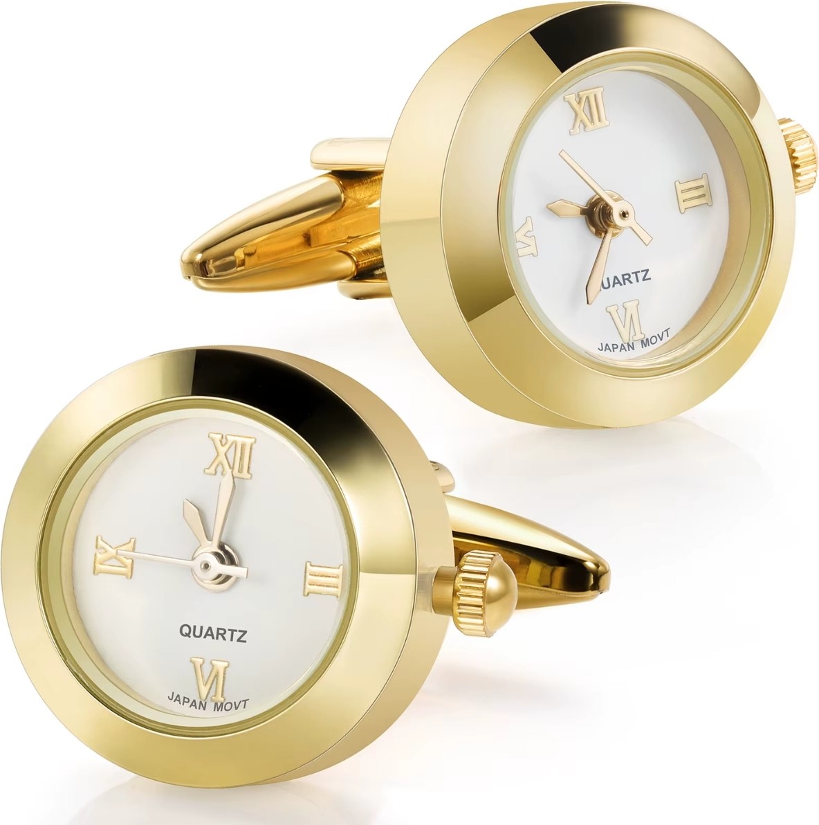 Omark Cotton Gold Suisse Watch Kol Düğmesi