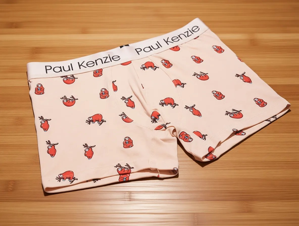 Paul Kenzie Unique Effect Desenli Erkek Boxer - Lazy görsel 6