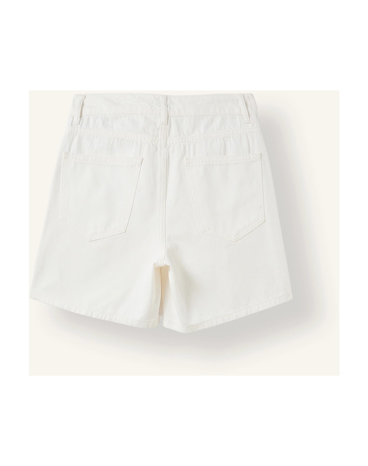 DeFacto %100 Pamuk Regular Fit 5 Cepli Jean Bermuda Şort I7380AX26SM görsel 2