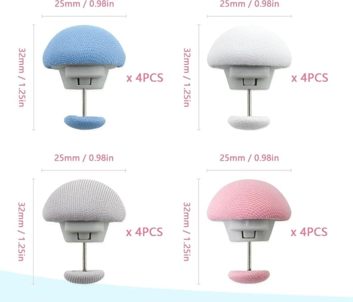 OEM Yorgan Kenarı Tutucu Klipsler, Kaymayı Önleyen Yorgan Sabitleyici Mandal Seti, Yumuşak Dokulu, Yatak Düzeni Için Pratik Sabitleme Aparatı (16’lı Set) görsel 5
