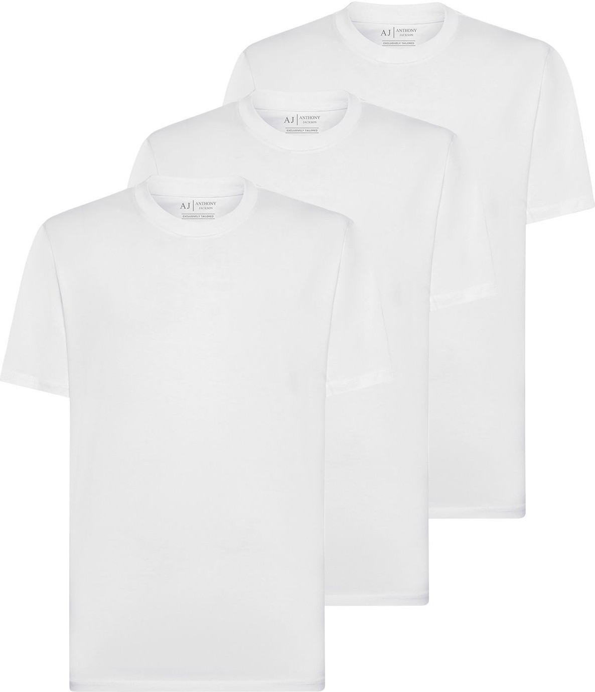 Anthony Jackson 3'Lü Kutu Erkek T-Shirt Starlight görsel 6