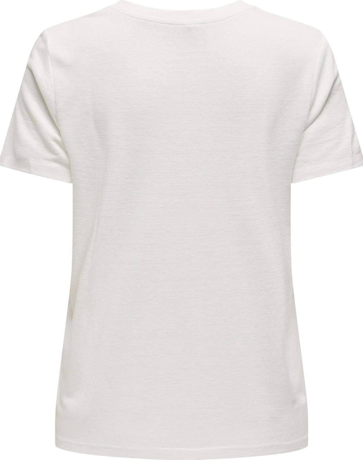 Dilvin Onlnew Belle S/s Love V-Neck Top Box Jrs P.beyaz görsel 8