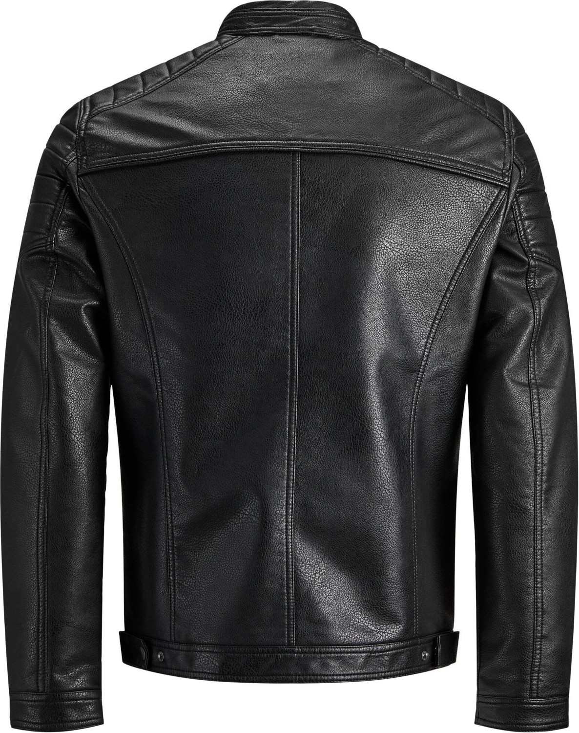 Jack & Jones Jjerocky Trendy Erkek Pu Deri Mont Siyah 12147218 V2 görsel 2