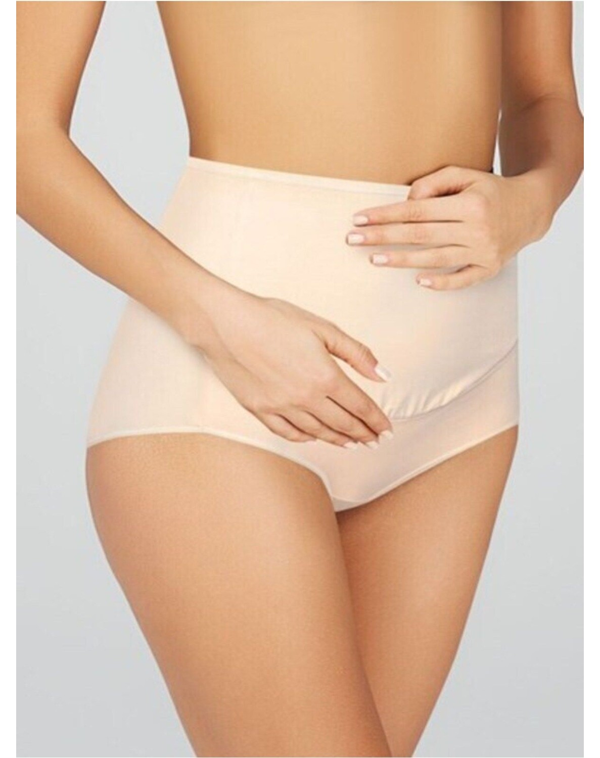 Bluence Kadın 3'lü Paket Pamuklu Rahat Büyüyen Anne Hamile Külotu görsel 8