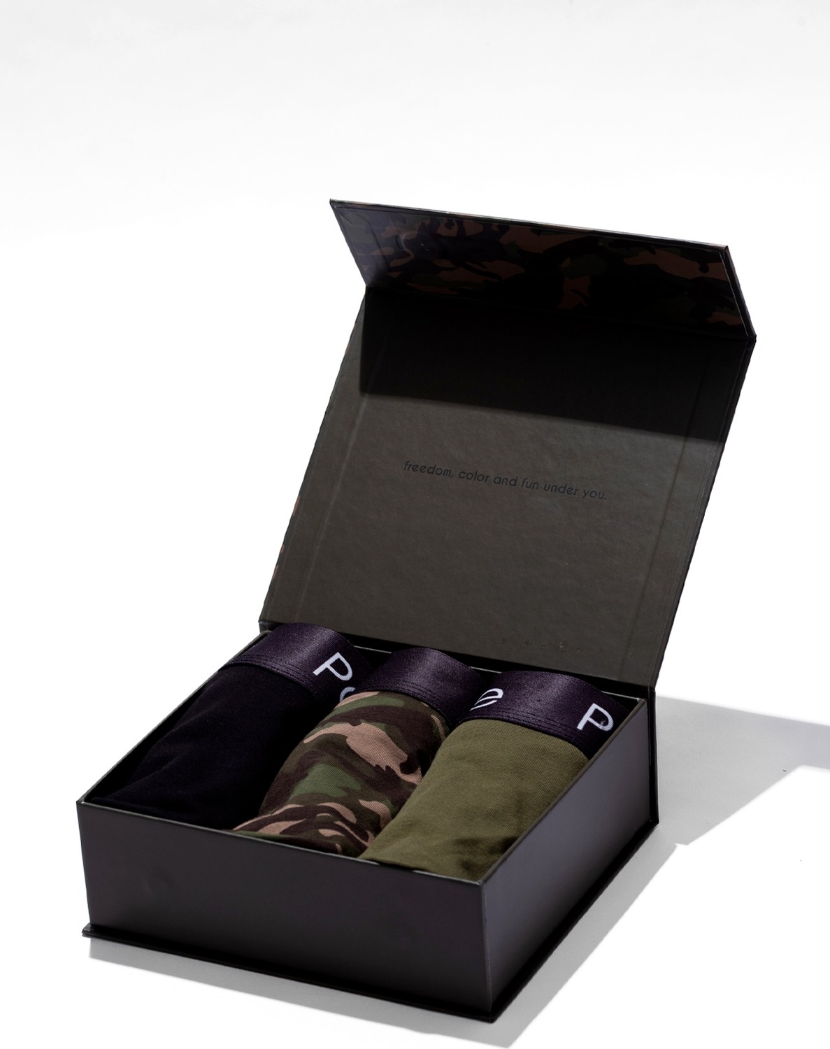 Paul Kenzie 3'lü Erkek Boxer - Camo görsel 2