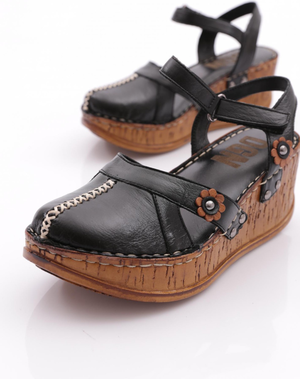 DGN 217-2064 Kadin Mega Kalin Taban Sandalet görsel 8