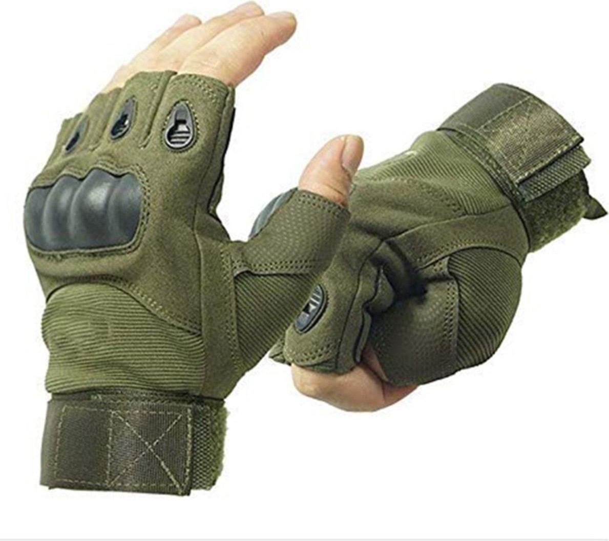 Mediterian Tactical Yarım Parmak Kesik Eldiven görsel 3