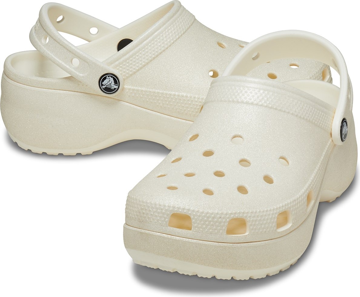Crocs Classic Platform Glitter Clogw Kadın Sandalet 207241_0WV görsel 3