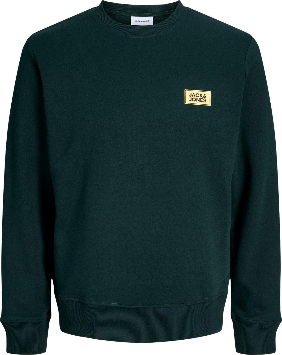 Jack & Jones Erkek Gögüs Baskili Regular Fit Bisiklet Yaka Sweatshirt - Rush görsel 2