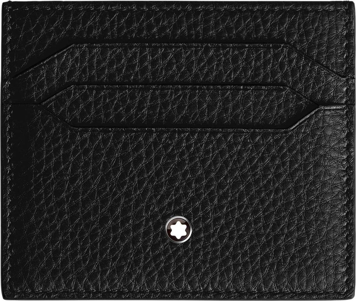 Montblanc 199441 Mont Blanc Soft Grain Siyah Kartlık