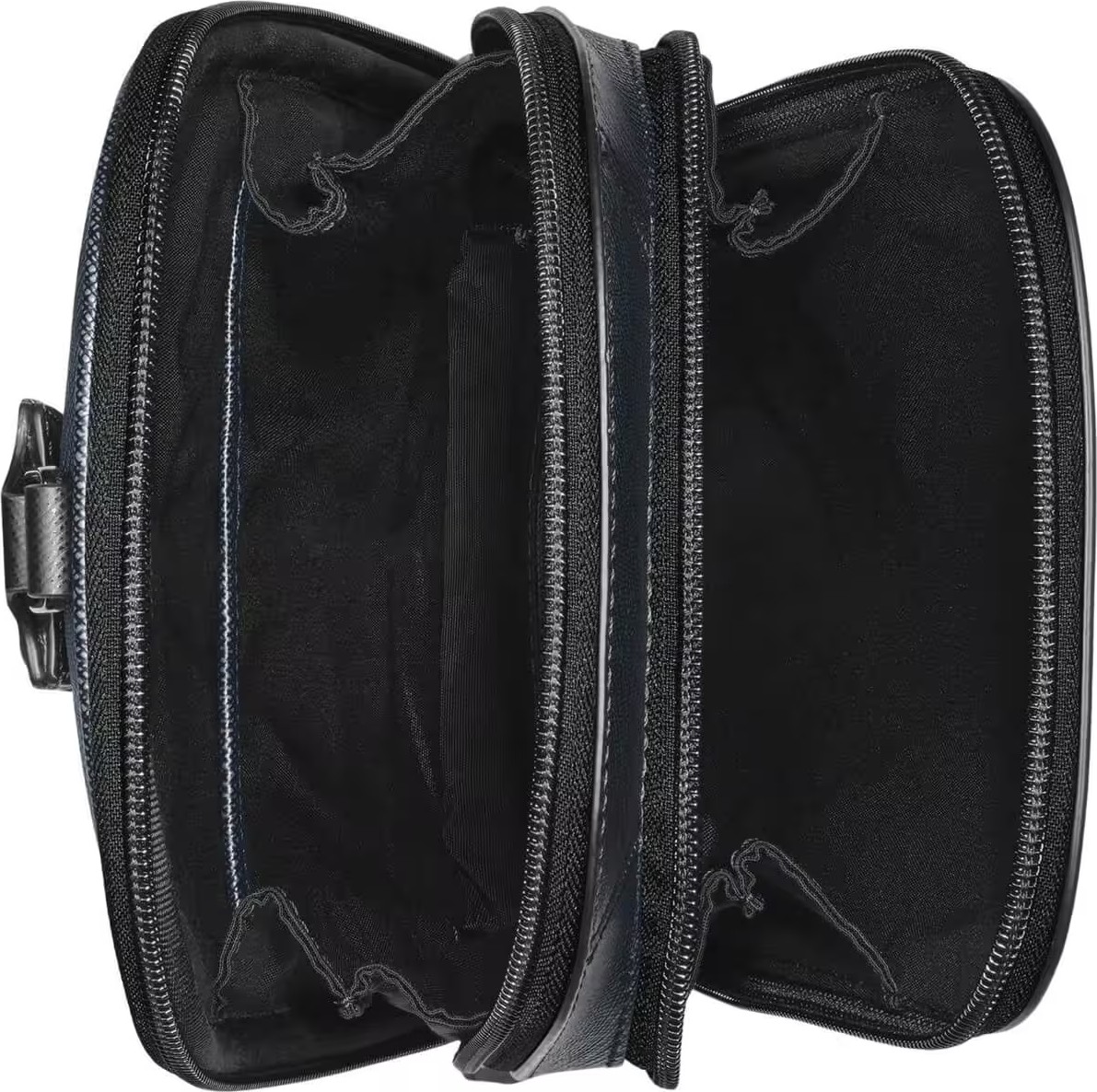 Montblanc Sartorial Tweed Mavisi Omuz Çantası 220356 görsel 3