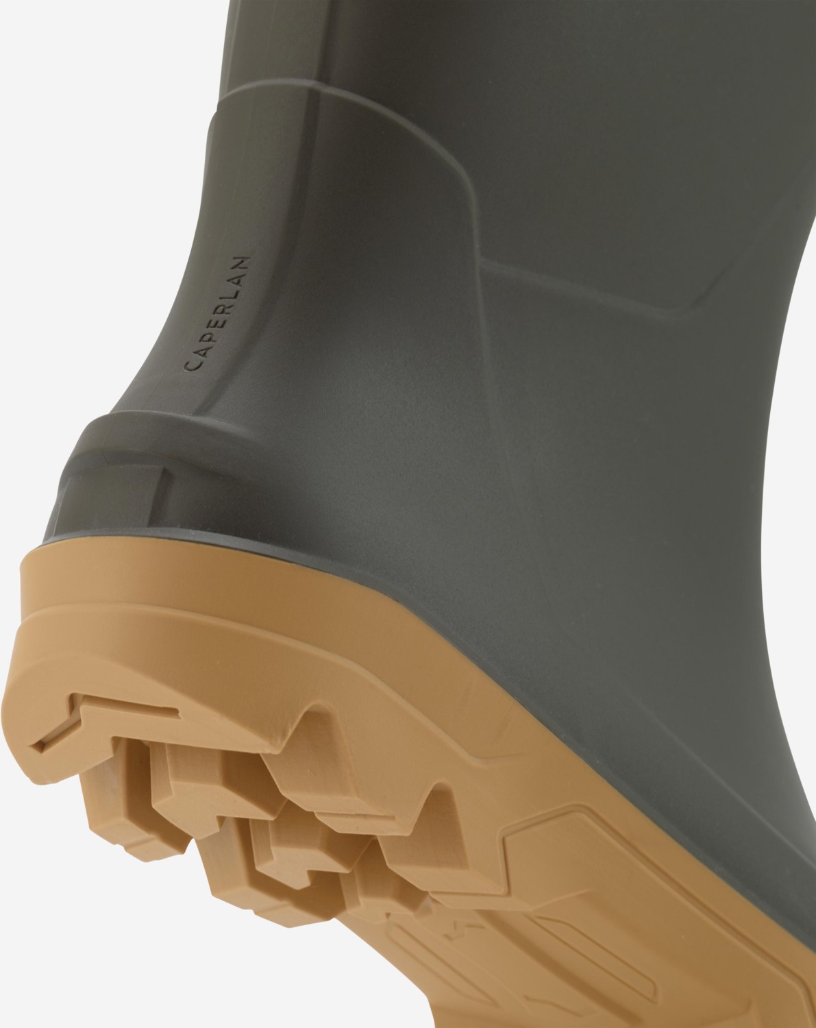 Decathlon Solognac Yetişkin Uzun Yağmur Çizmesi - Yeşil - Avcılık ve Doğa Gözlemi - Land 100 görsel 3