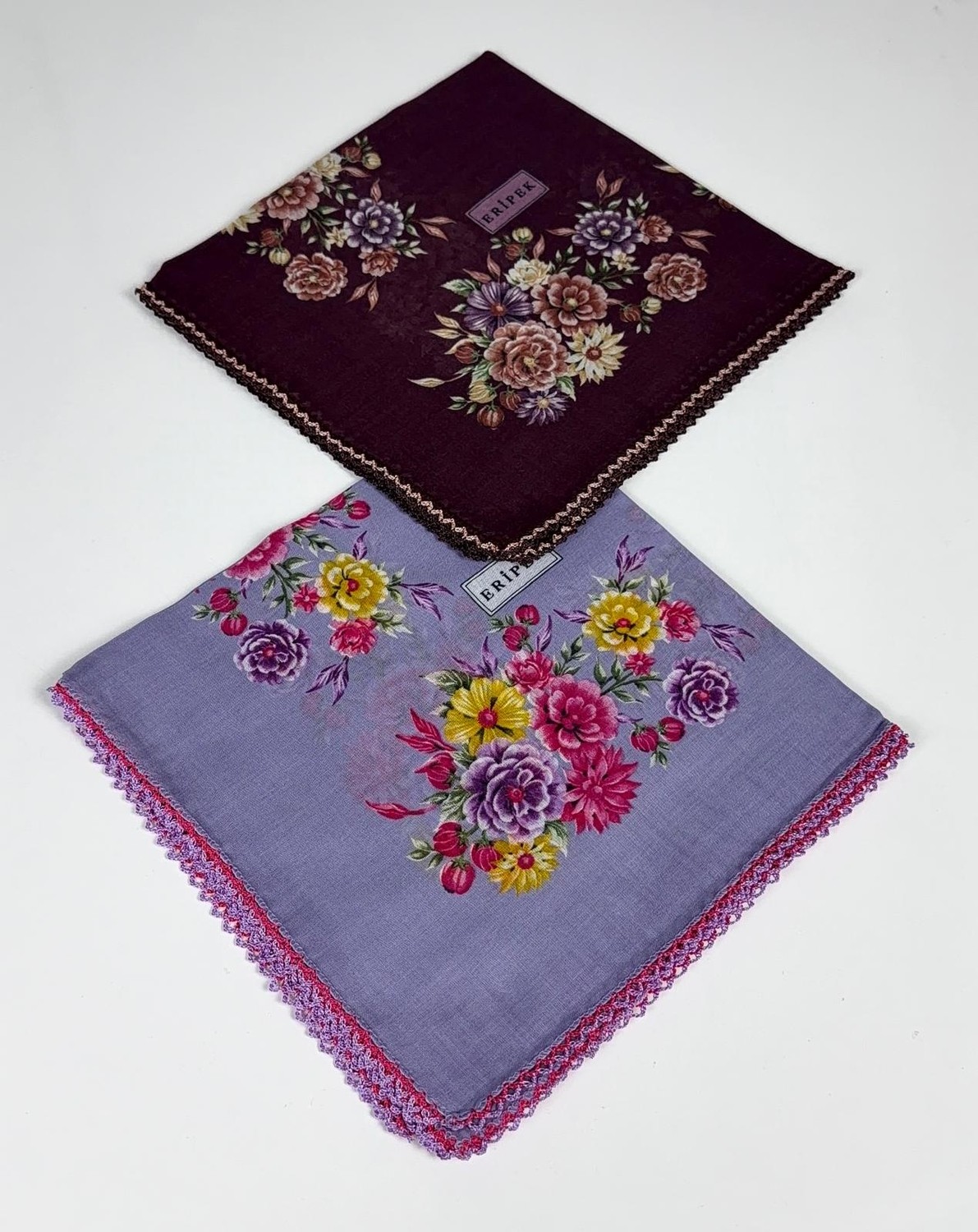 Eripek 2\'li Paket Oyalı Pamuk Yazma 6594-02 görsel 7