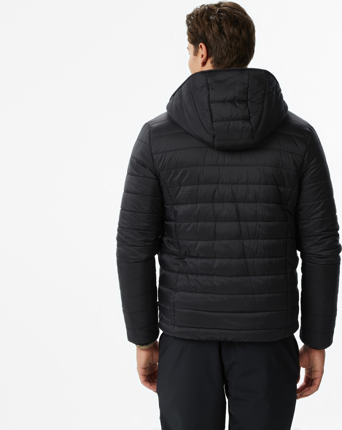 Nautica Erkek Siyah Regular Fit Çift Taraflı Mont görsel 3