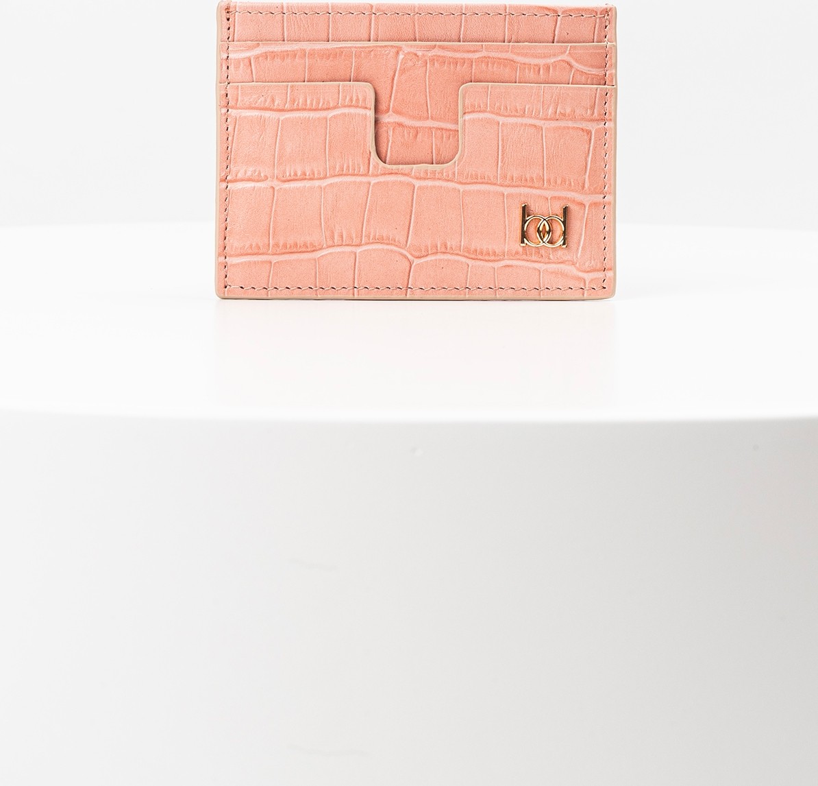 Bayderi Owpi Kroko Deri Minimal Unisex Kartlık