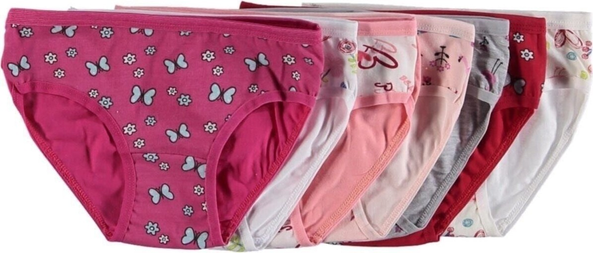 Momslab Kız Çocuk Külot 6 Lı görsel 5