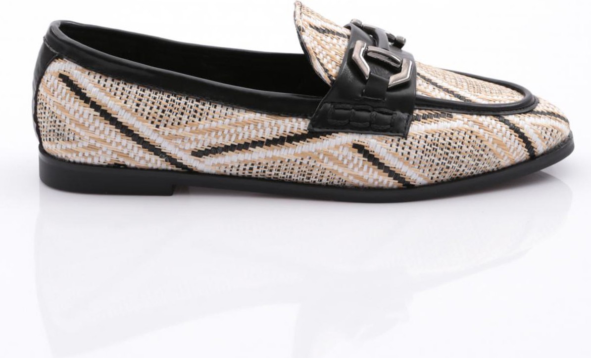 DGN 6370 Kadin Metal Aksesuarli Babet