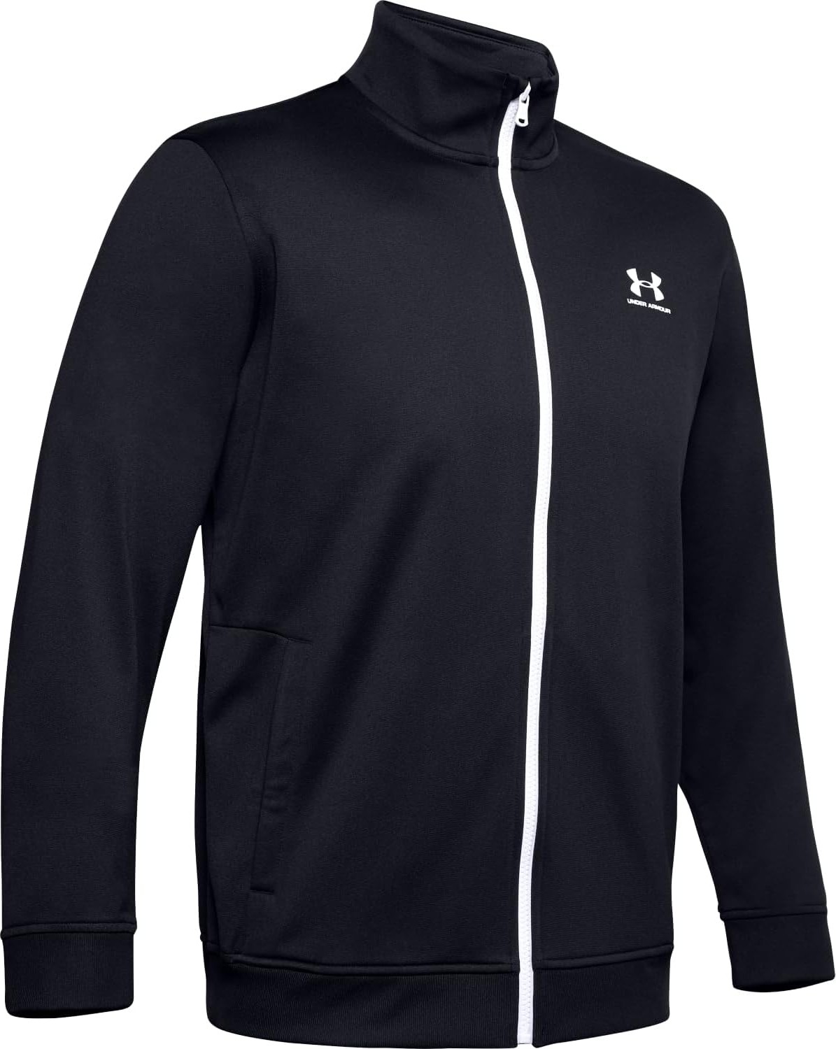 Happy Trend Under Armour 1329293 Sportstyle Tricot Jacket Siyah Erkek Ceket görsel 4