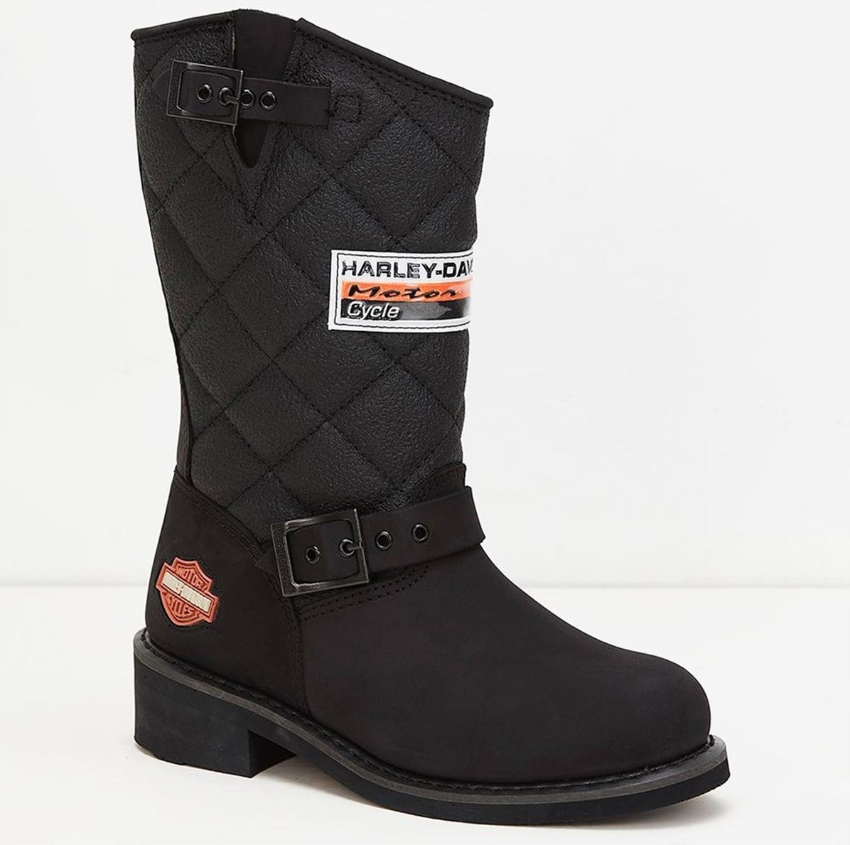 Harley Davidson Laconıa 644 Black (Siyah) Nubuk Kadın Günlük Bot görsel 2