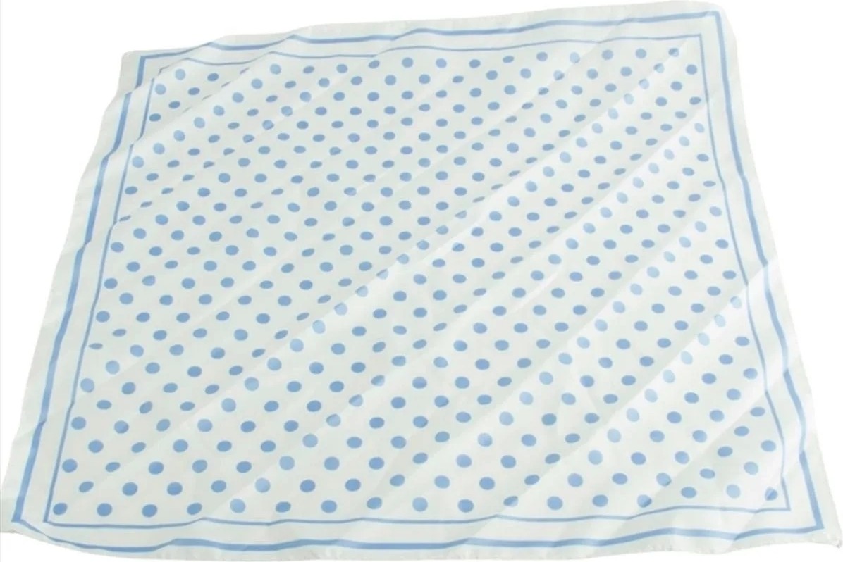 Elektronikçim Benek Desenli Zr Saten Fular 50*50 cm ELK-BJTIEG43 görsel 2