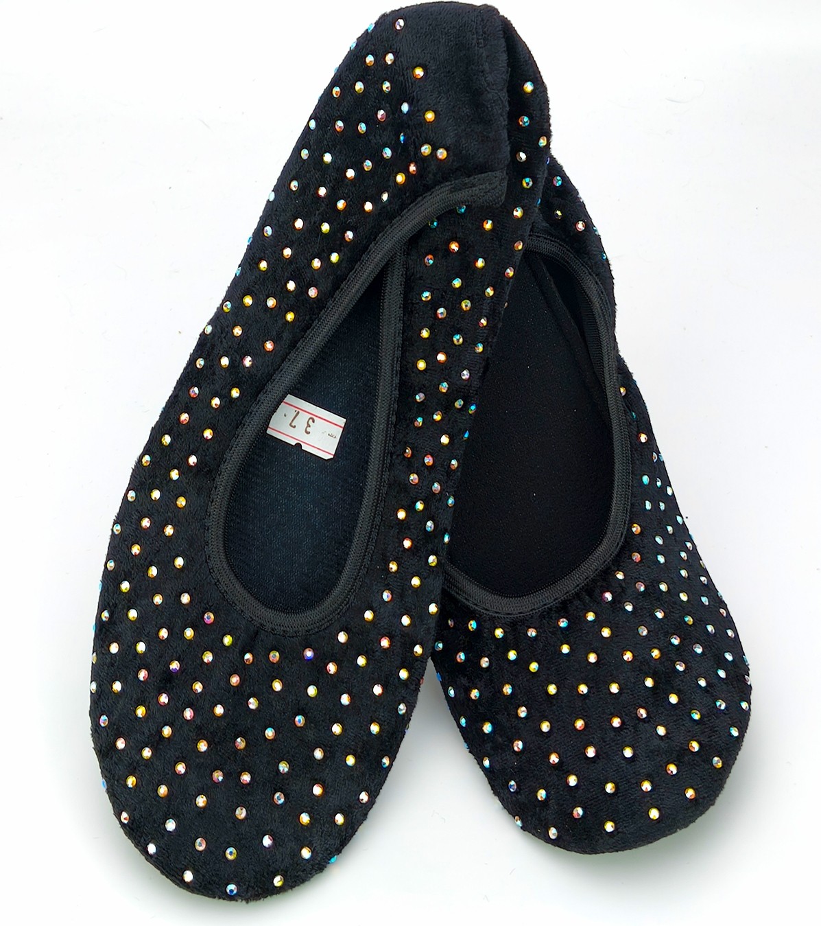 Ceyda Shoes Süslü Interlok Ev,hac Tavaf Umre Babeti, Hediye, Günlük Babet,tüylü Babet, Panduf, Patik, Gösteri Pisi Pisi görsel 5