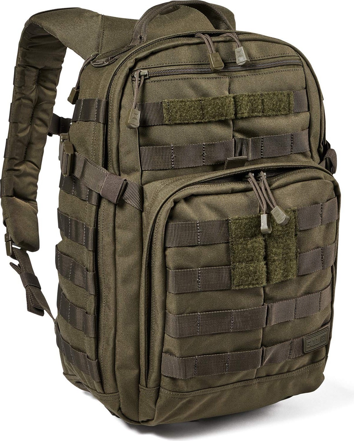 1001 Tactical Backpack, Rush 12 2.0, Military Molle Pack, Ccw And Laptop Compartment, 24 Liter, Sma